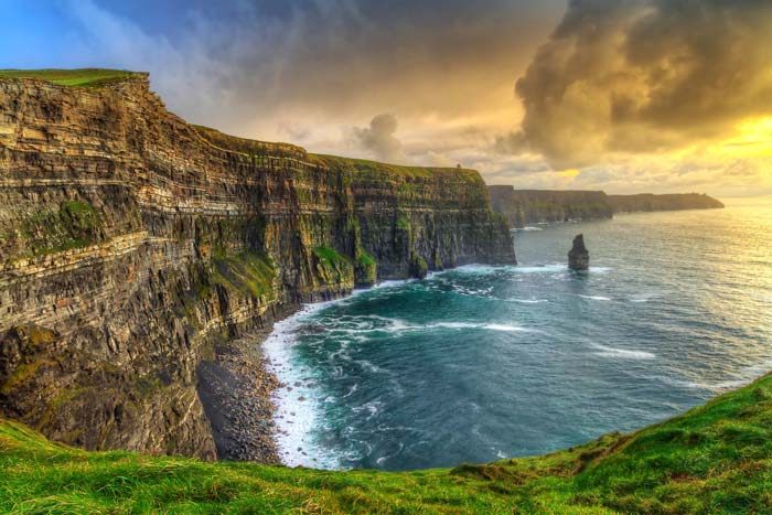 Cliffs of Moher bei Sonnenuntergang
