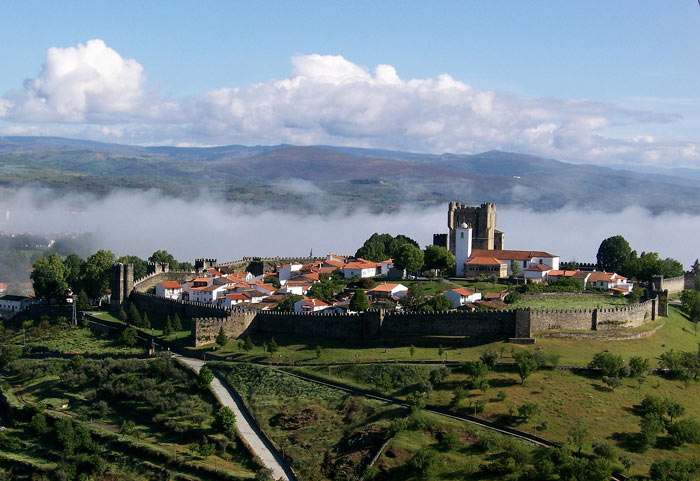Die Stadt Bragança in Portugal