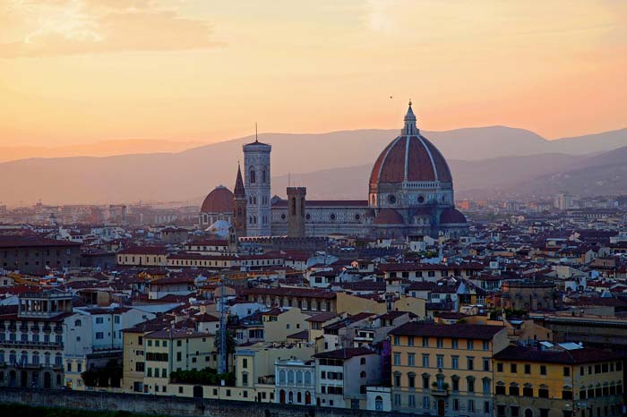 Florenz und die Kathedrale Santa Maria della Florentina