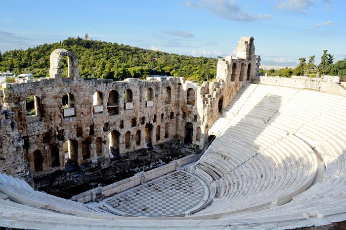 Parthenon von Athen in Griechenland
