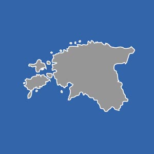 Umriss von Estland