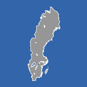 Umriss von Schweden
