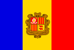 Andorra Flagge