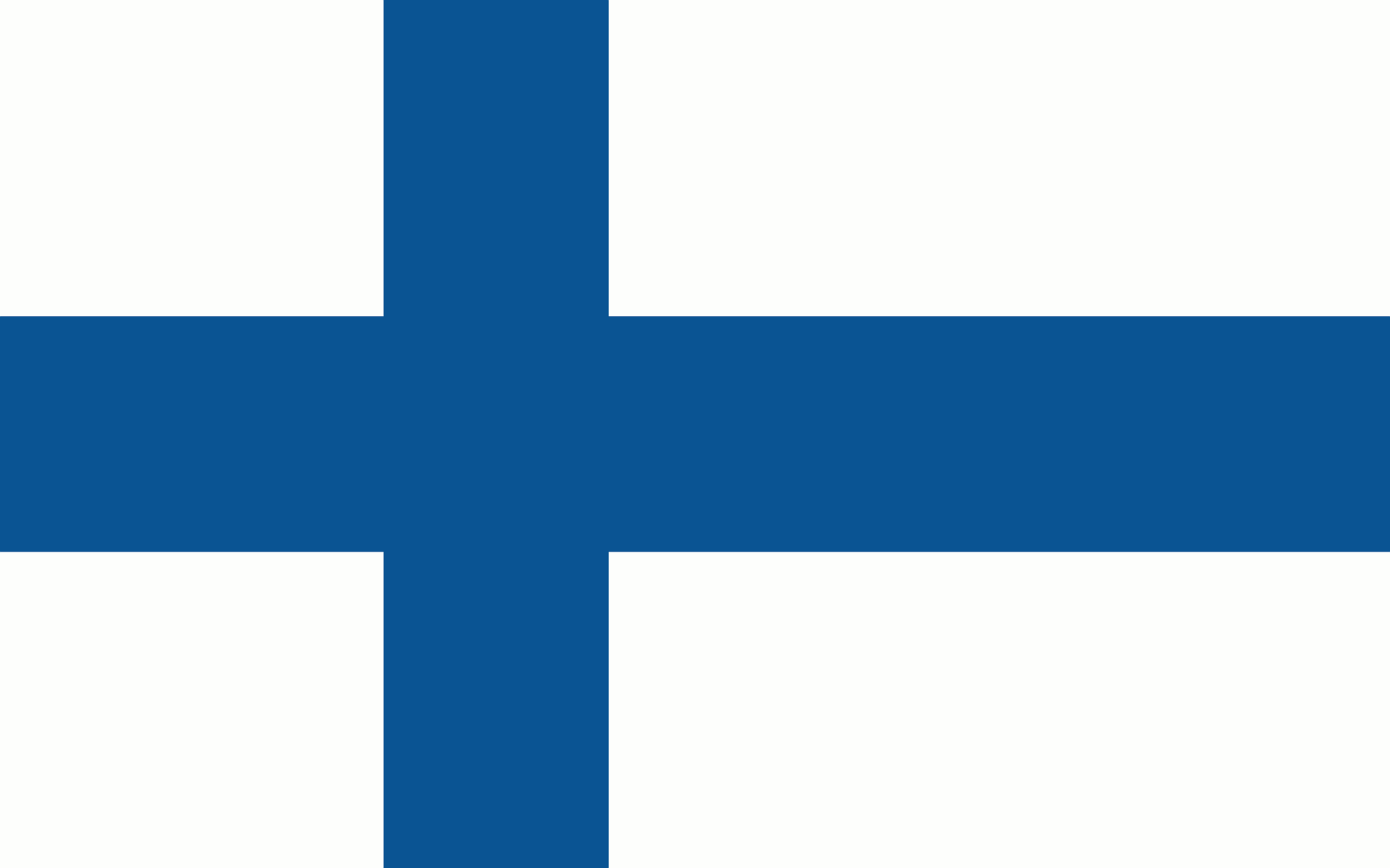 Flagge von Finnland