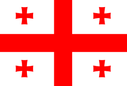 Georgien flagge