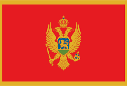 Montenegro Flagge