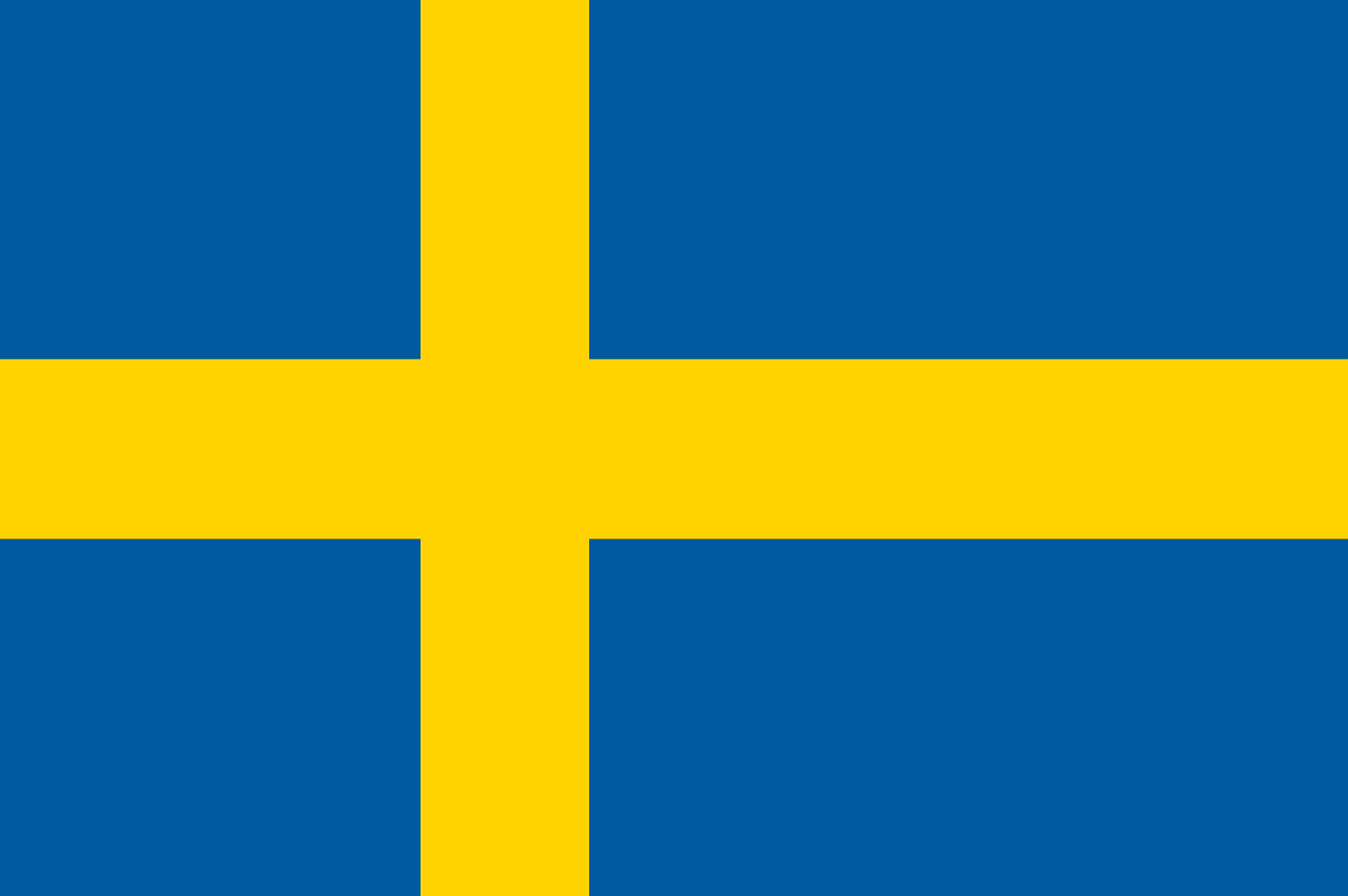 Flagge von Schweden