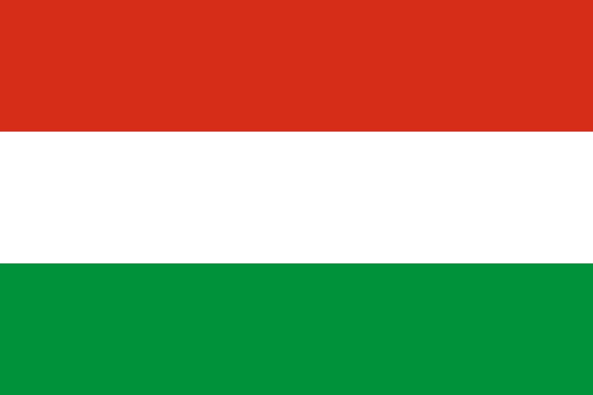 Flagge von Ungarn