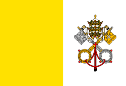 Vatikanstadt Flagge